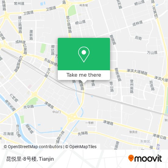 昆悦里-8号楼 map
