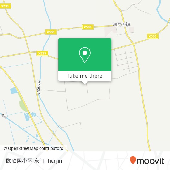 颐欣园小区-东门 map