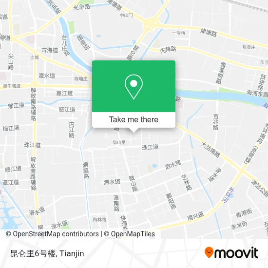 昆仑里6号楼 map