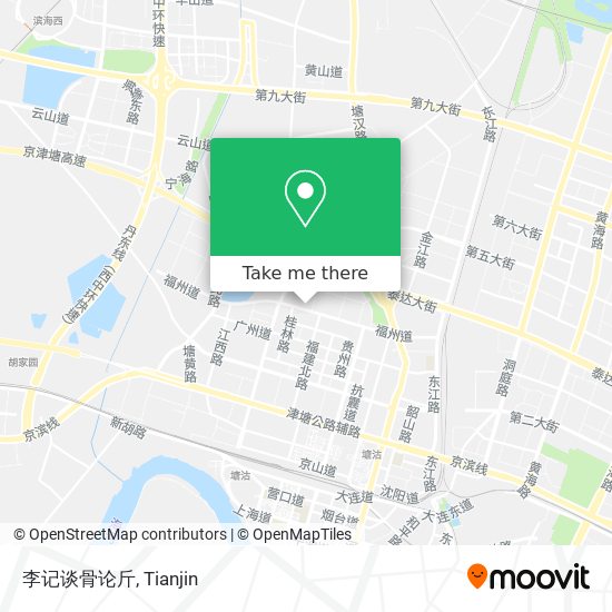 李记谈骨论斤 map
