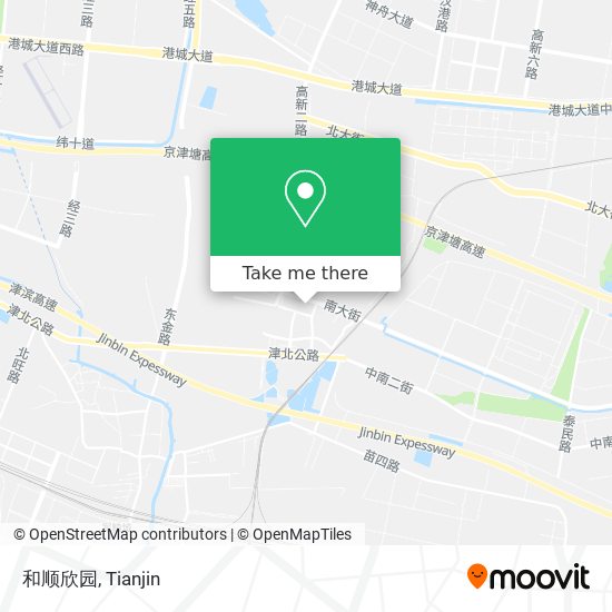 和顺欣园 map