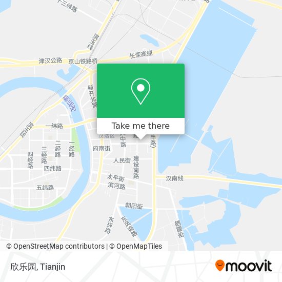 欣乐园 map