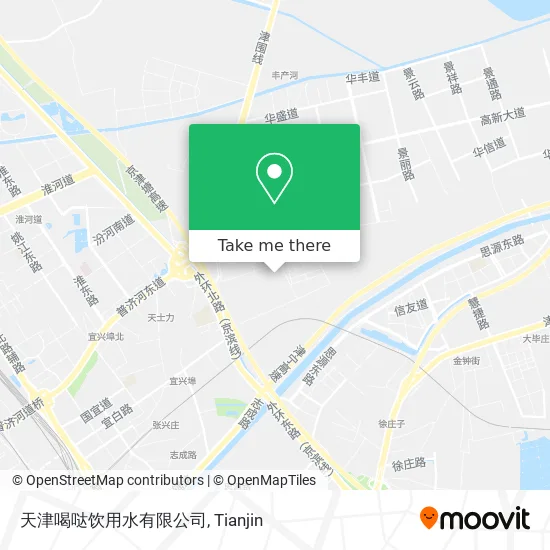 天津喝哒饮用水有限公司 map