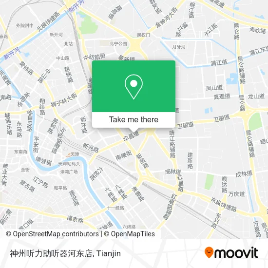 神州听力助听器河东店 map