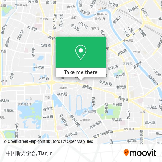 中国听力学会 map