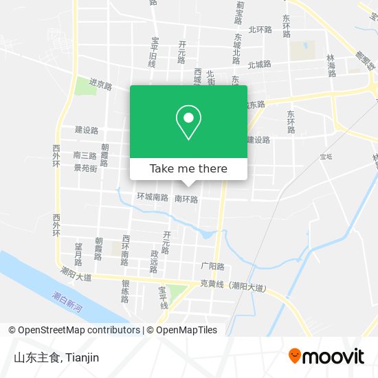 山东主食 map