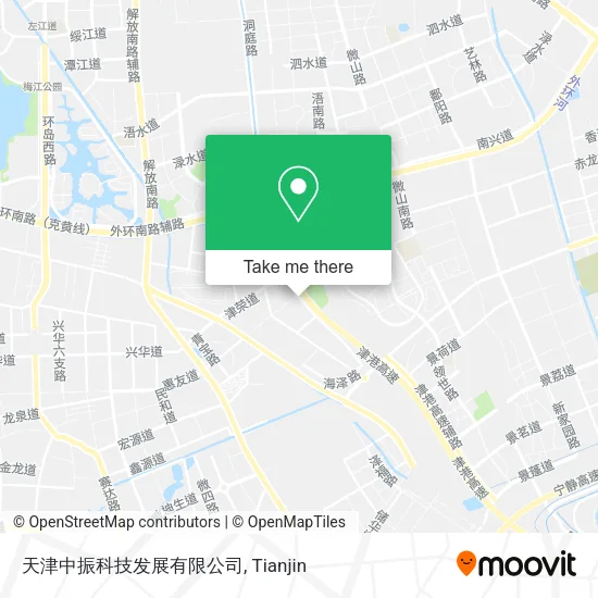 天津中振科技发展有限公司 map