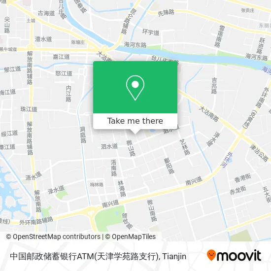 中国邮政储蓄银行ATM(天津学苑路支行) map