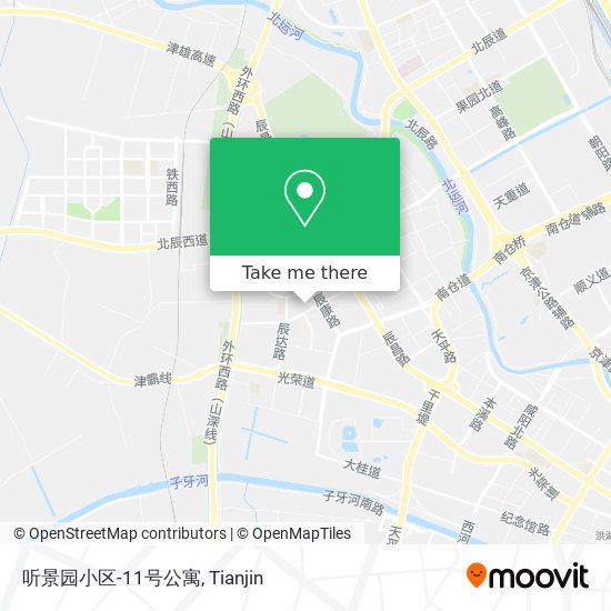 听景园小区-11号公寓 map