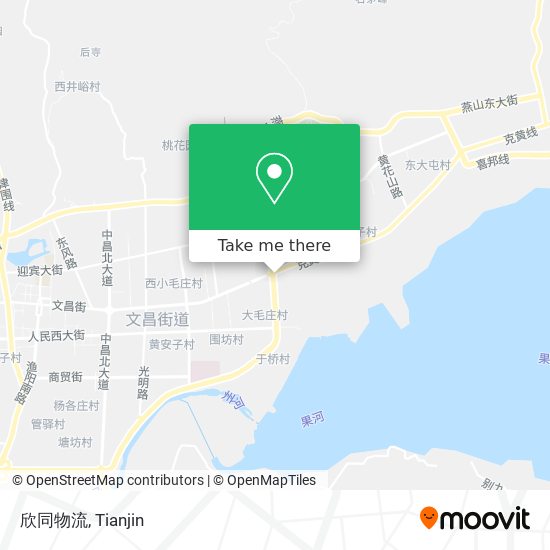欣同物流 map