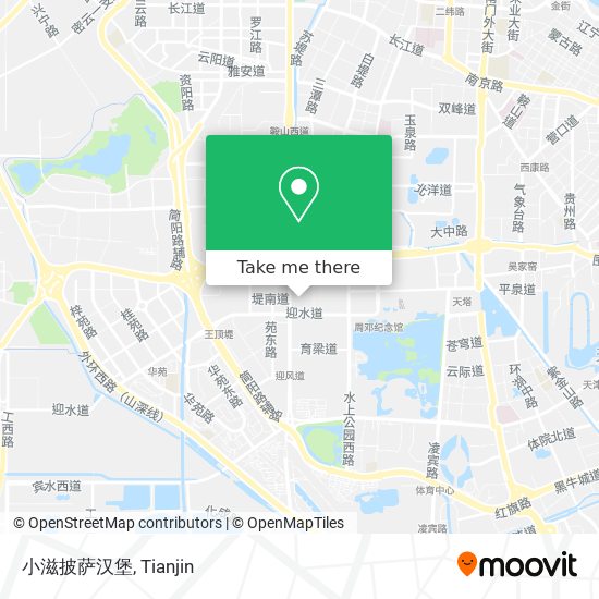 小滋披萨汉堡 map