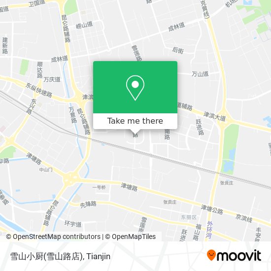 雪山小厨(雪山路店) map