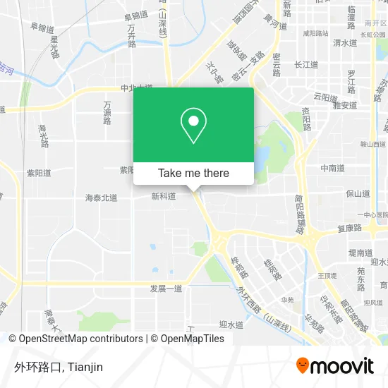 外环路口 map