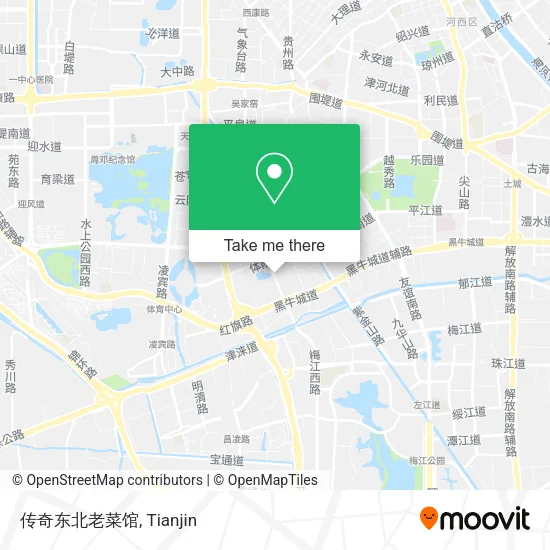 传奇东北老菜馆 map