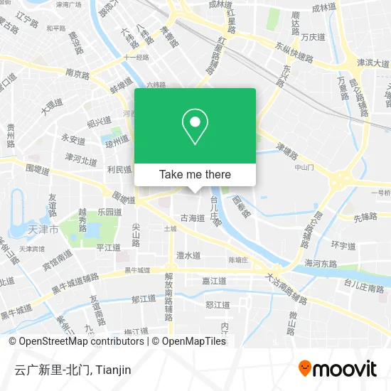 云广新里-北门 map