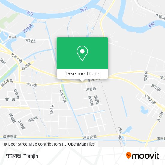 李家圈 map