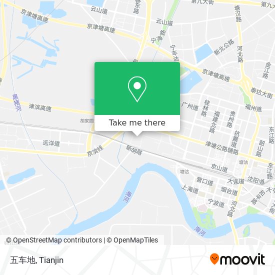 五车地 map