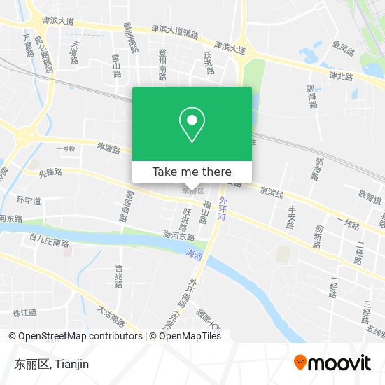 东丽区 map