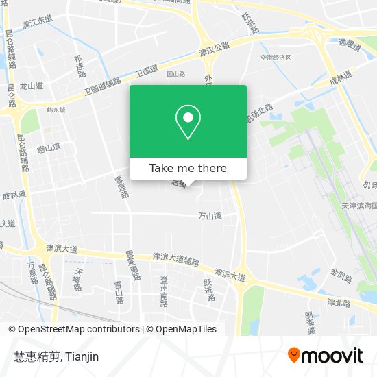 慧惠精剪 map
