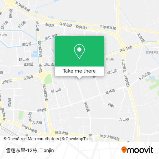 雪莲东里-12栋 map