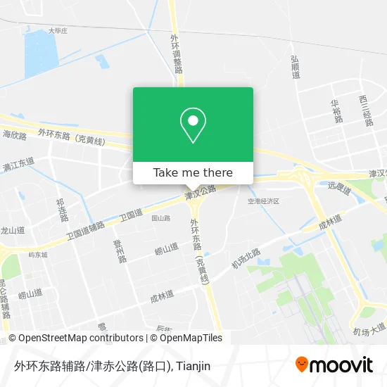 外环东路辅路/津赤公路(路口) map