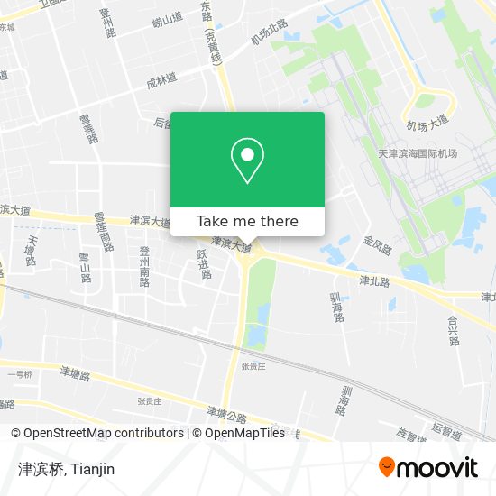 津滨桥 map