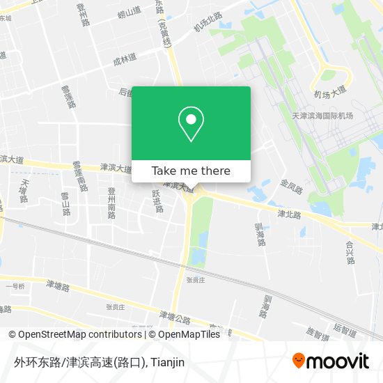 外环东路/津滨高速(路口) map
