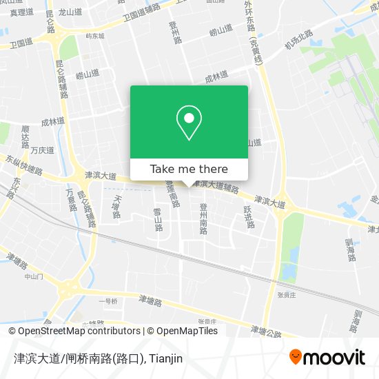 津滨大道/闸桥南路(路口) map