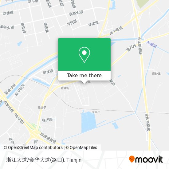 浙江大道/金华大道(路口) map