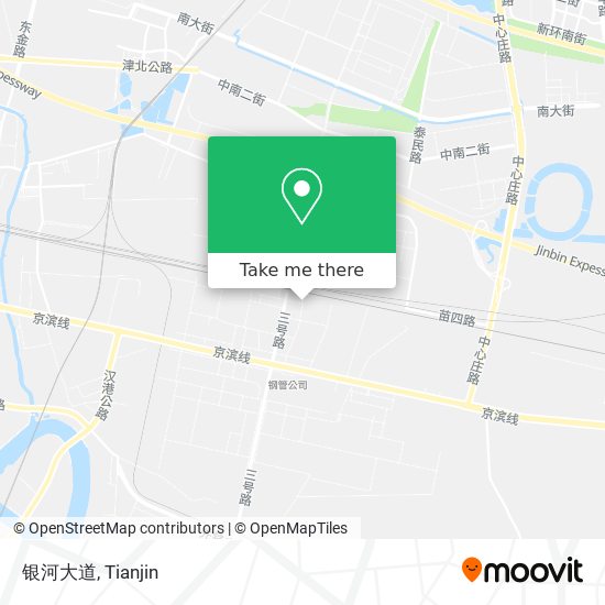 银河大道 map