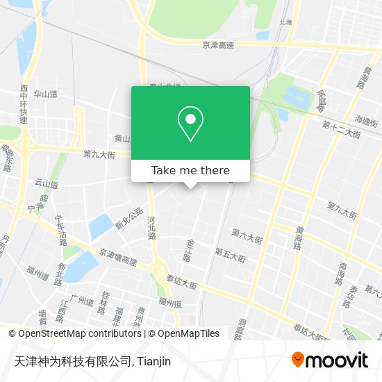天津神为科技有限公司 map