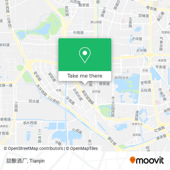 甜酿酒厂 map