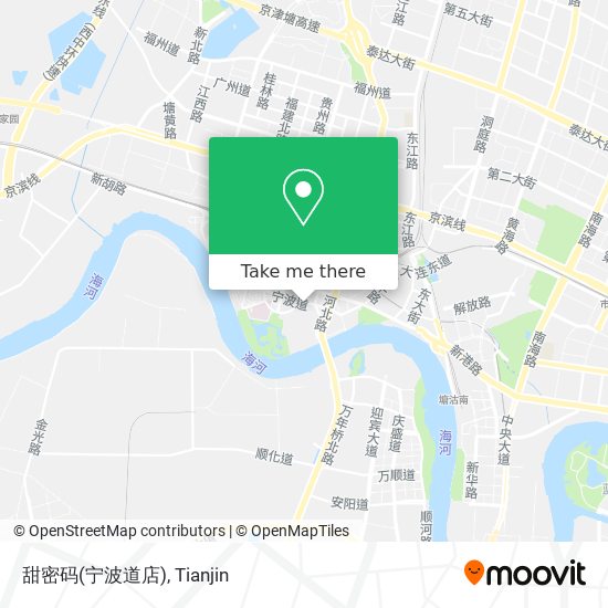 甜密码(宁波道店) map