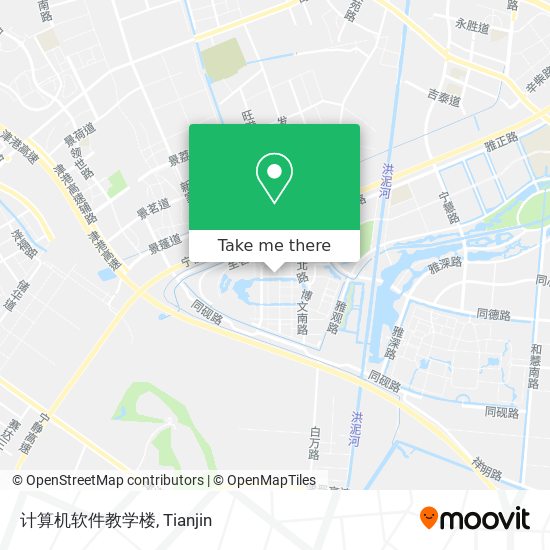 计算机软件教学楼 map