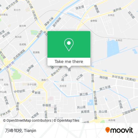 万峰驾校 map