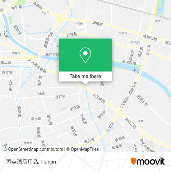 丙英酒店用品 map