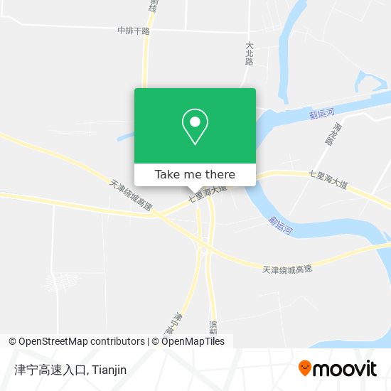 津宁高速入口 map