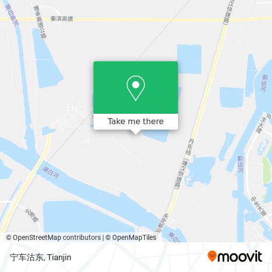 宁车沽东 map