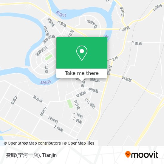 赞啤(宁河一店) map