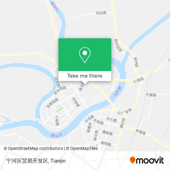 宁河区贸易开发区 map