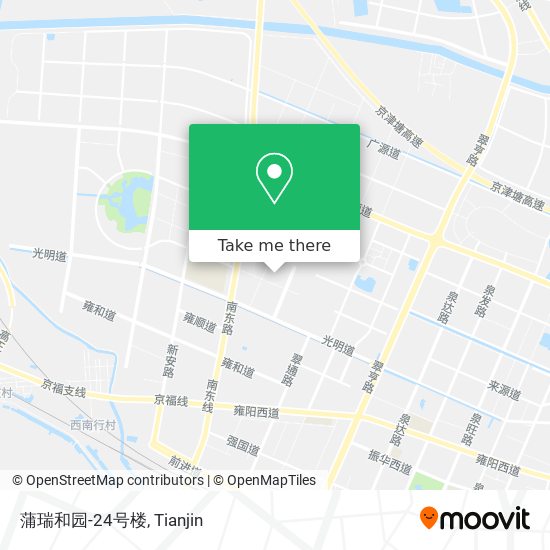 蒲瑞和园-24号楼 map