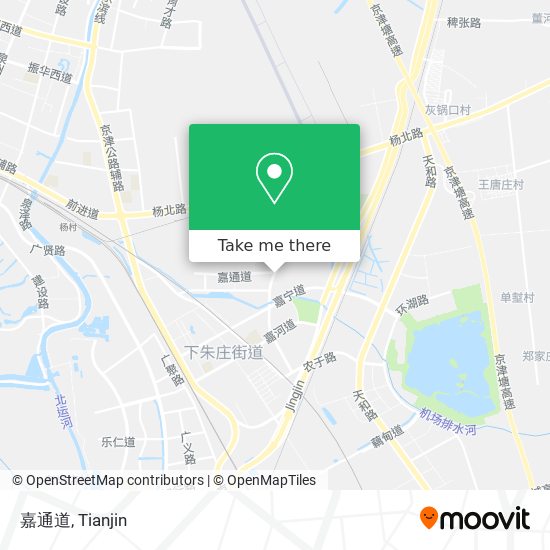 嘉通道 map