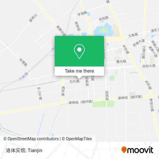 港体宾馆 map