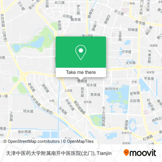 天津中医药大学附属南开中医医院(北门) map