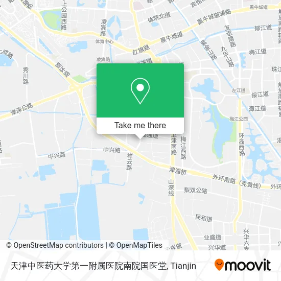 天津中医药大学第一附属医院南院国医堂 map
