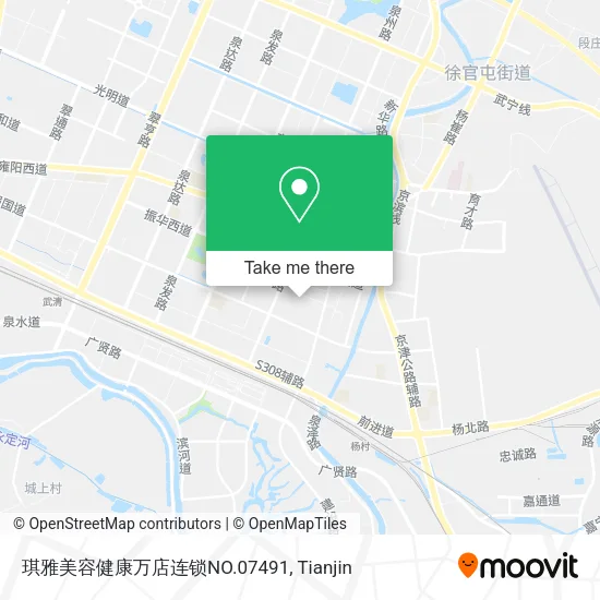 琪雅美容健康万店连锁NO.07491 map