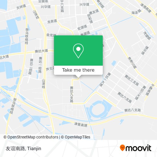 友谊南路 map