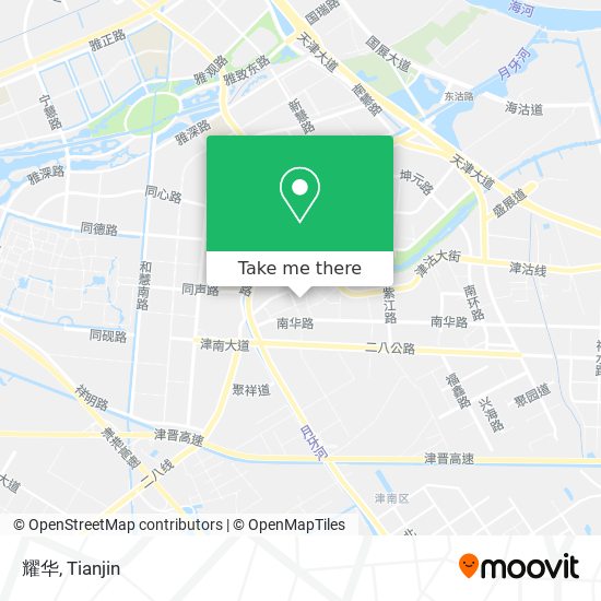 耀华 map