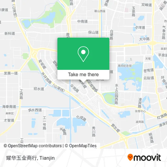 耀华五金商行 map