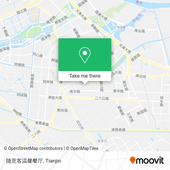 随意客温馨餐厅 map